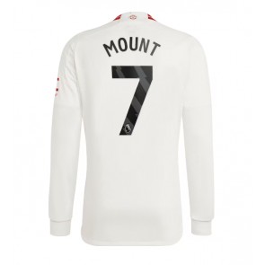 Manchester United Mason Mount #7 Replika Tredjetrøje 2023-24 Langærmet